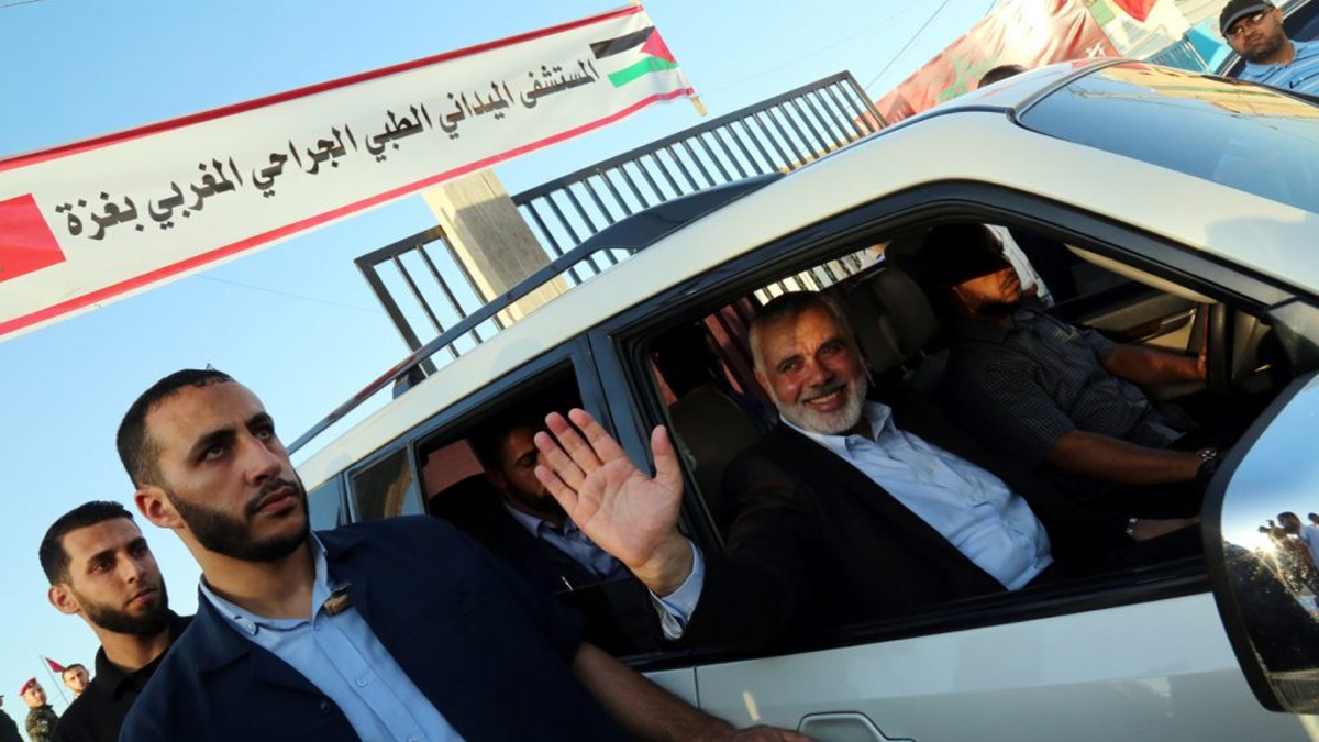 هنية في زيارة للمسشفى المدني بغزة - الثالثة+