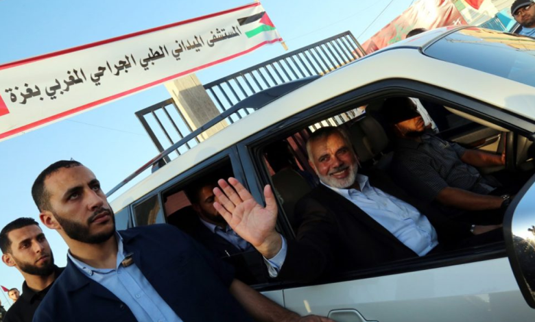 هنية في زيارة للمسشفى المدني بغزة - الثالثة+