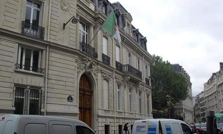 سفارة الجزائر بفرنسا