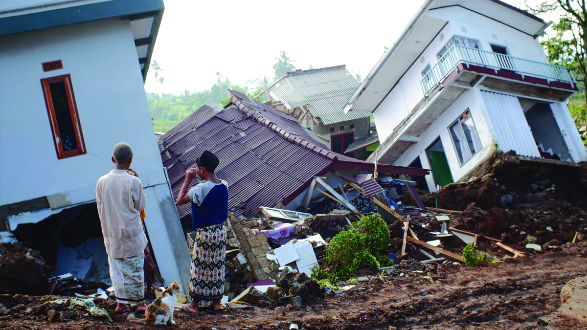 زلزال بأندونيسيا