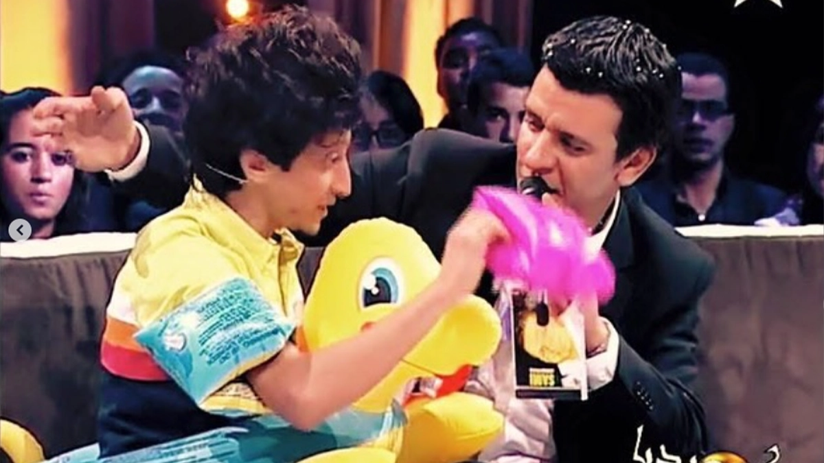 الإعلامي رشيد الإدريسي رفقة المرحوم هشام تيكوتا