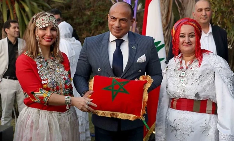 السفير زياد عطا الله يحتفل بالسنة الأمازيغية في منزله