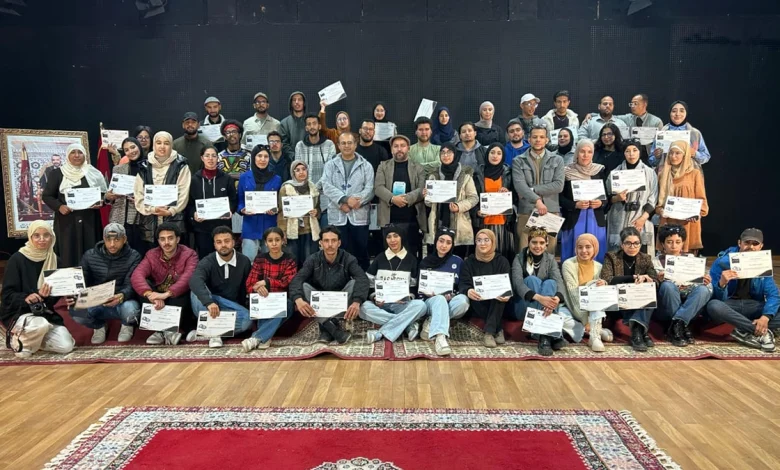 ورشة تدريبية حول مهارات المقابلة التلفزيونية بمركز التميز بورزازات