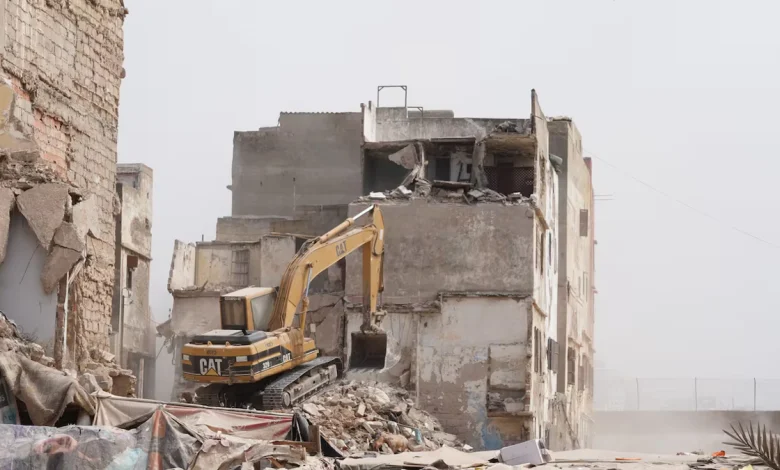 هدم المنزل بالدار البيضاء