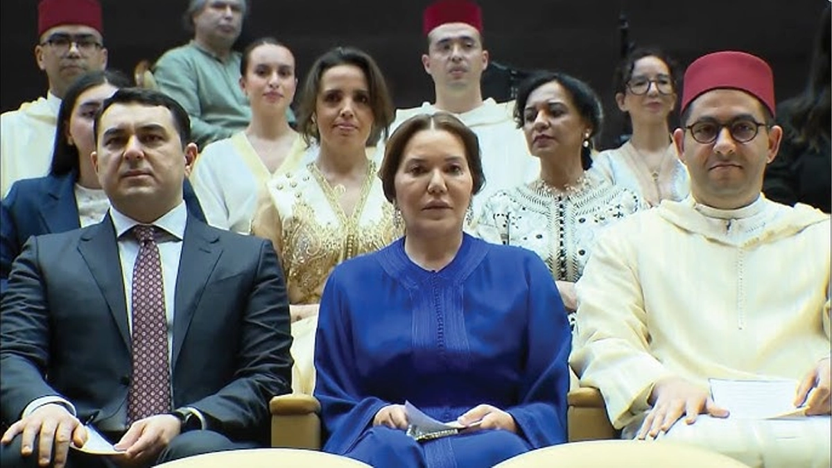 الأميرة للا حسناء بمركز الدولي لفن موغام في باكو