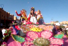 مهرجان الورود بقلعة مكونة