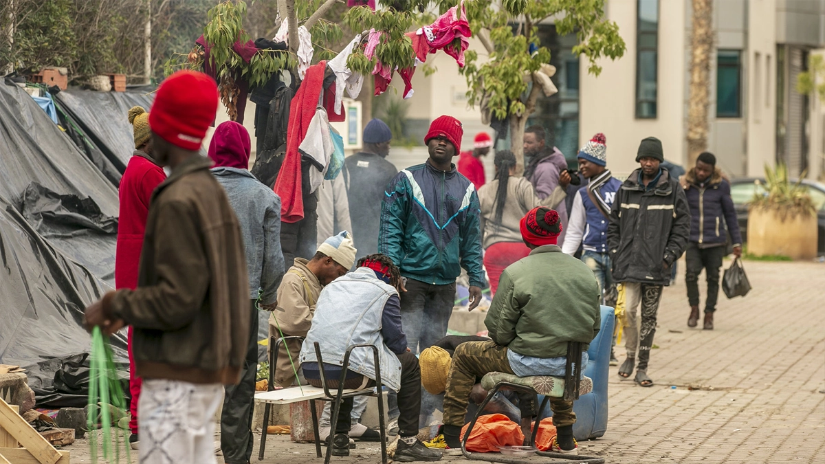 المهاجرين الأفارقة